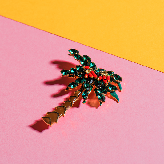 Palm Tree brooch