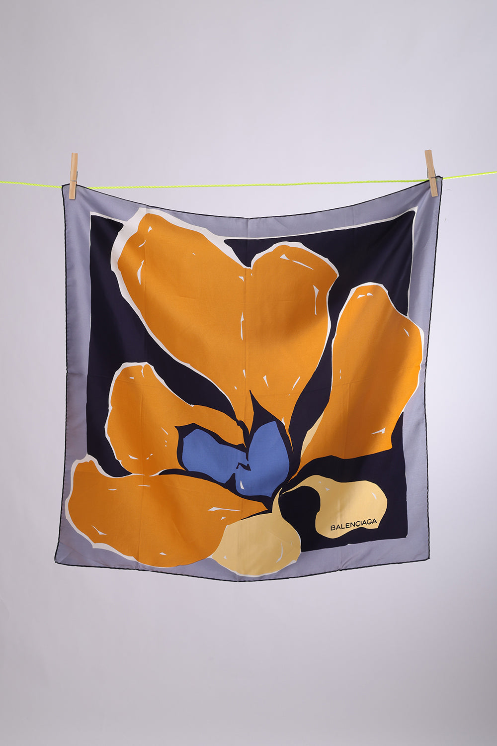 BALENCIAGA Yellow & Orange Flower