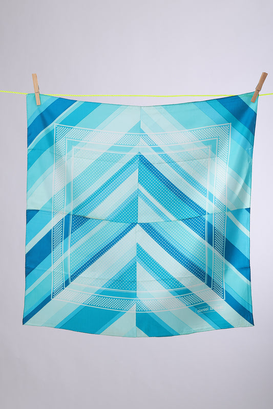 DANIEL LA FORET Two tone turquoise