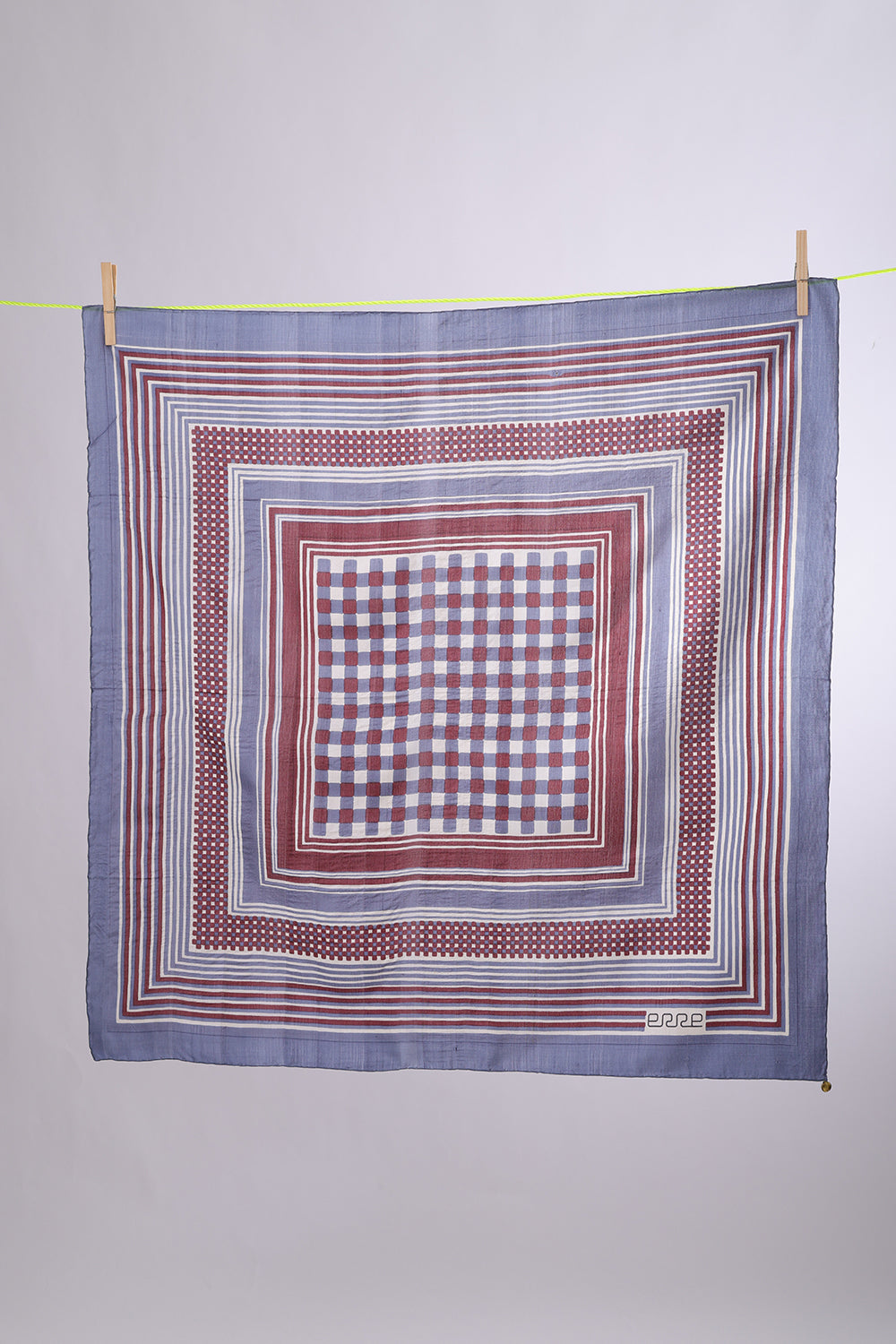 ERRE Blue & Plum chekered