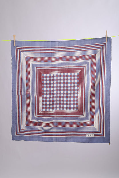 ERRE Blue & Plum chekered