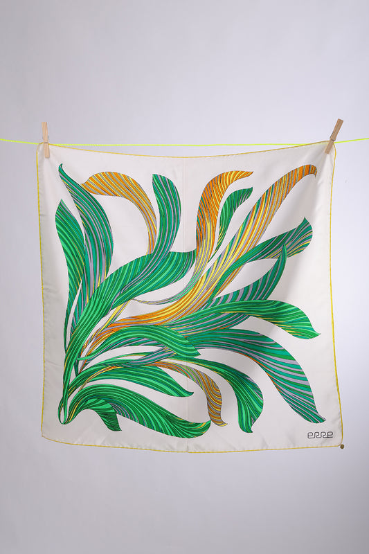 ERRE Stripes leaves Green & yellow