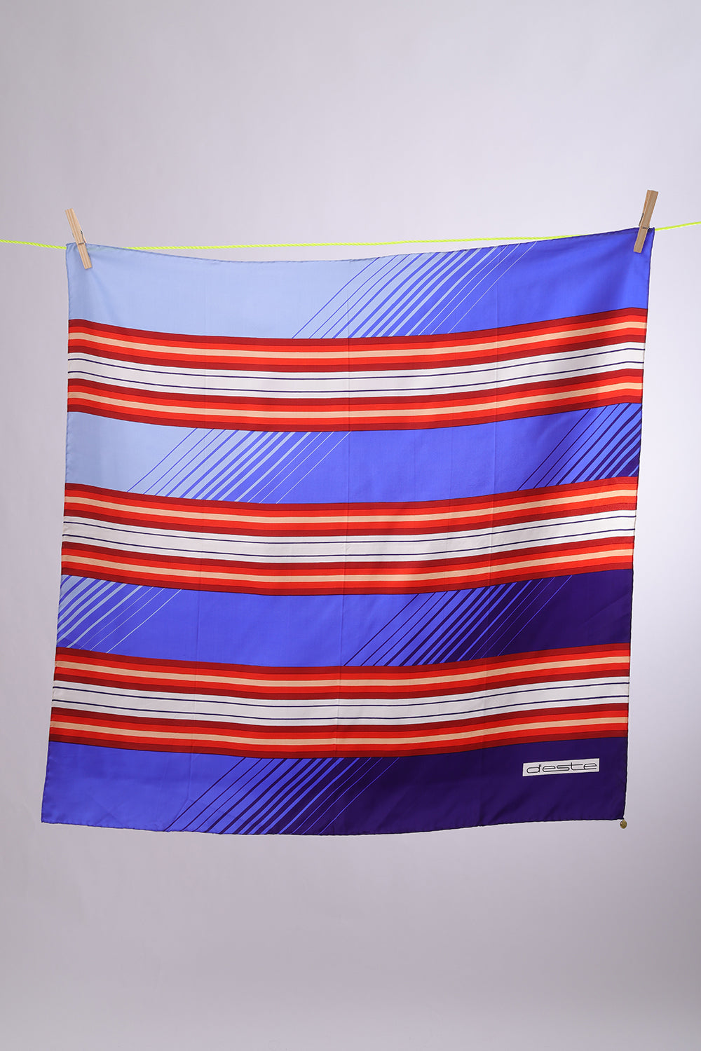 D'ESTE Purple shades with orange stripes