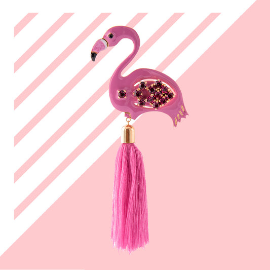 Flamingo Brooch