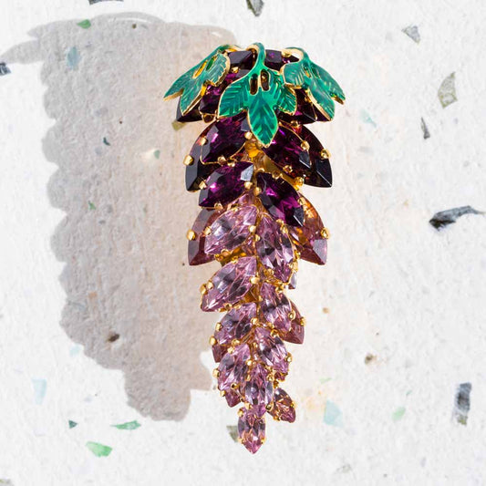 Lavender Brooch