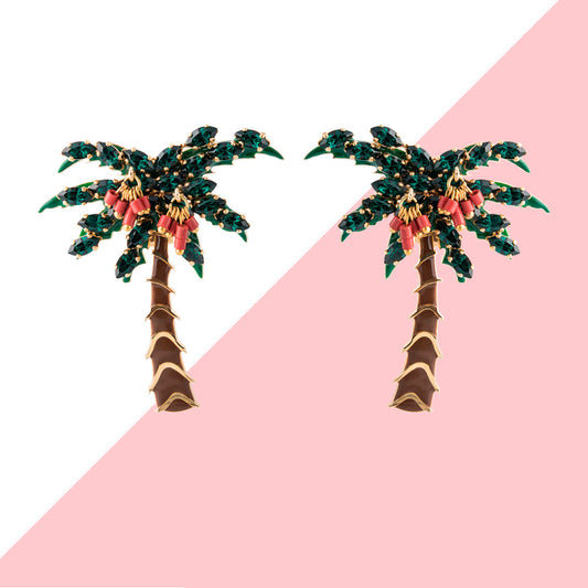 Palm Tree Earrings