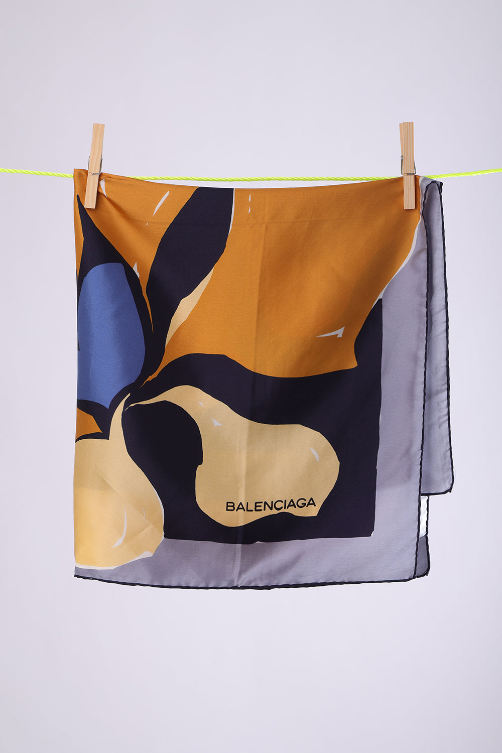 BALENCIAGA Yellow & Orange Flower