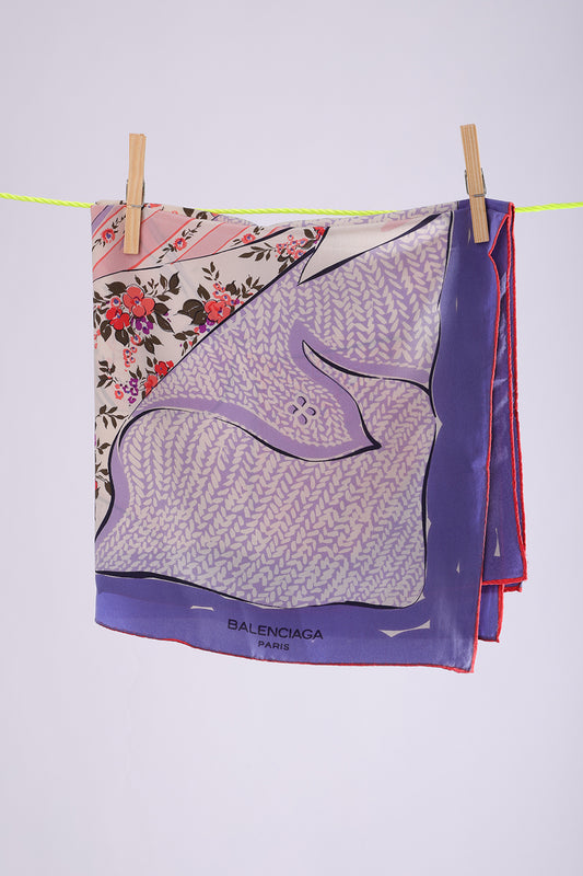 BALENCIAGA Lilac floral