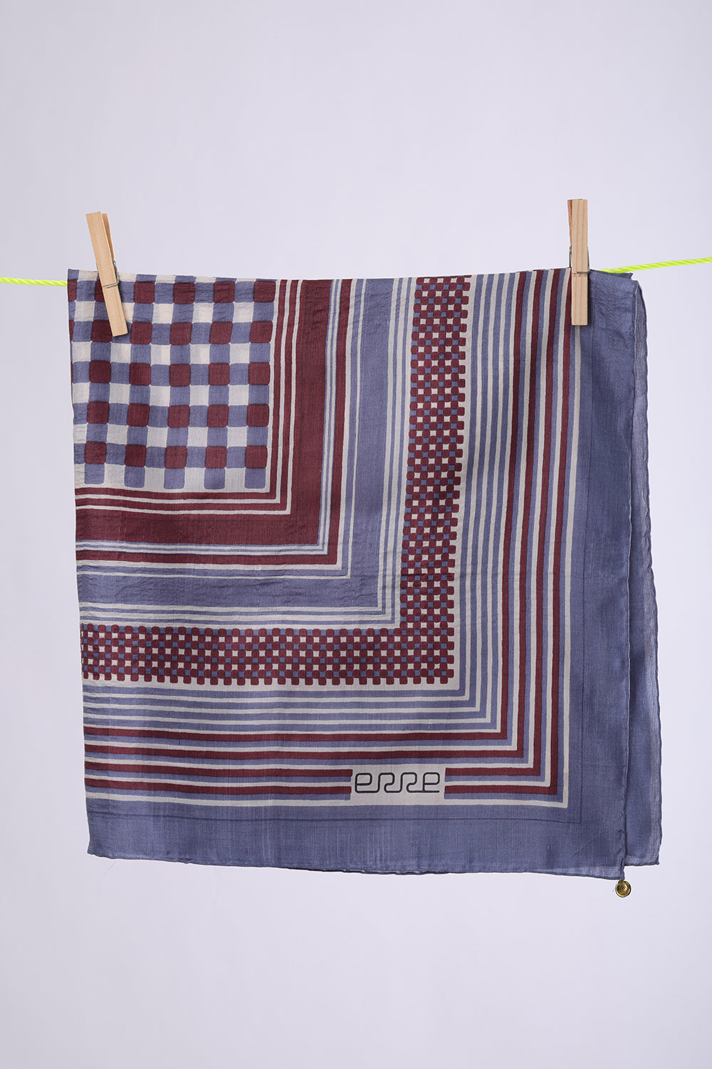 ERRE Blue & Plum chekered