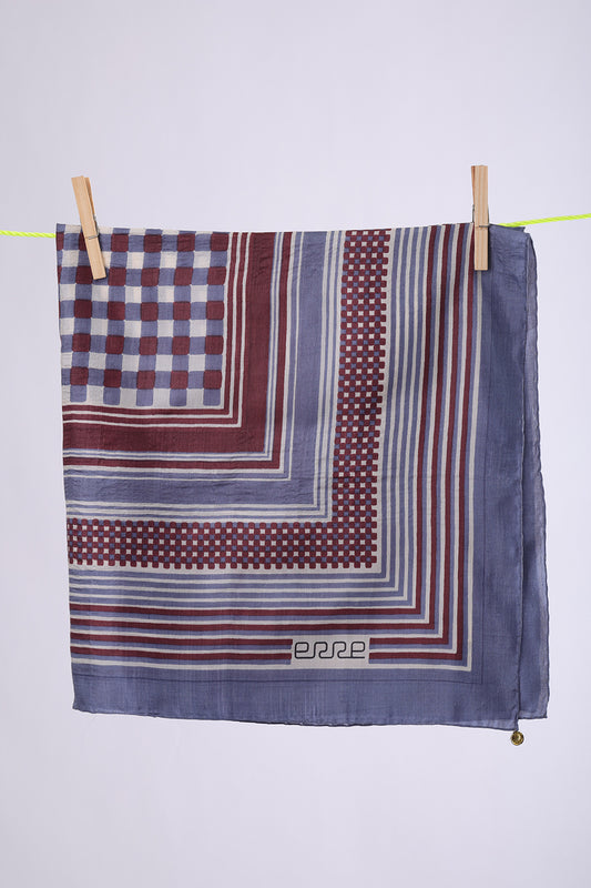 ERRE Blue & Plum chekered