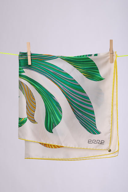 ERRE Stripes leaves Green & yellow