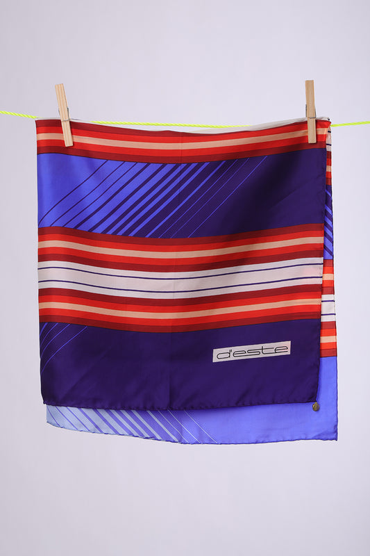 D'ESTE Purple shades with orange stripes