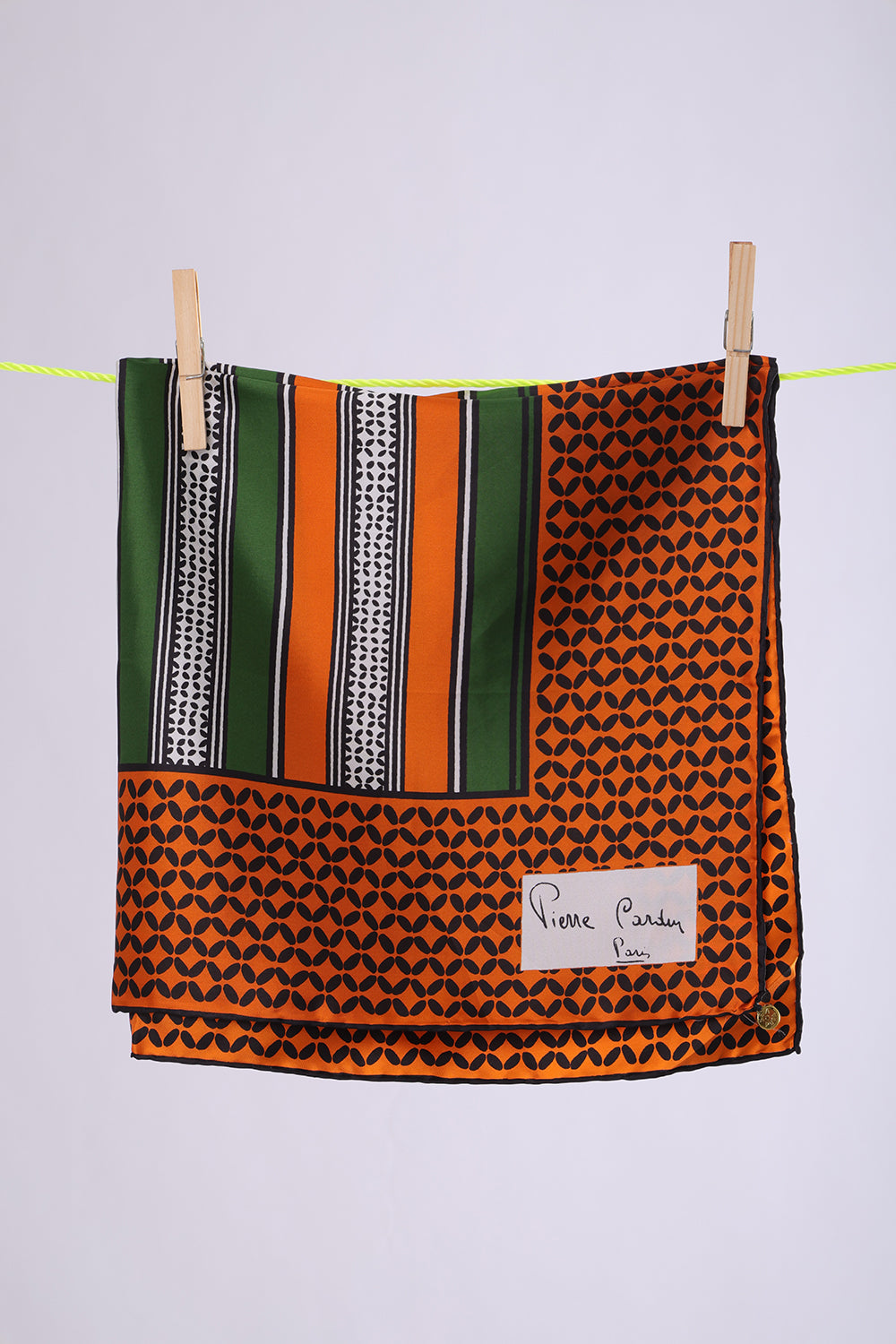 PIERRE CARDIN Orange & Green