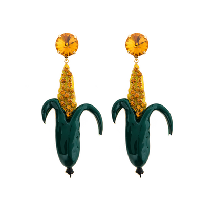 Corn Long Earrings